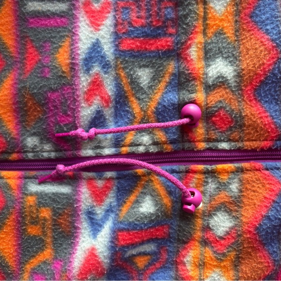 Sequence | Vintage 90s Fleece Jacket Size 10 - Picture 9 of 9